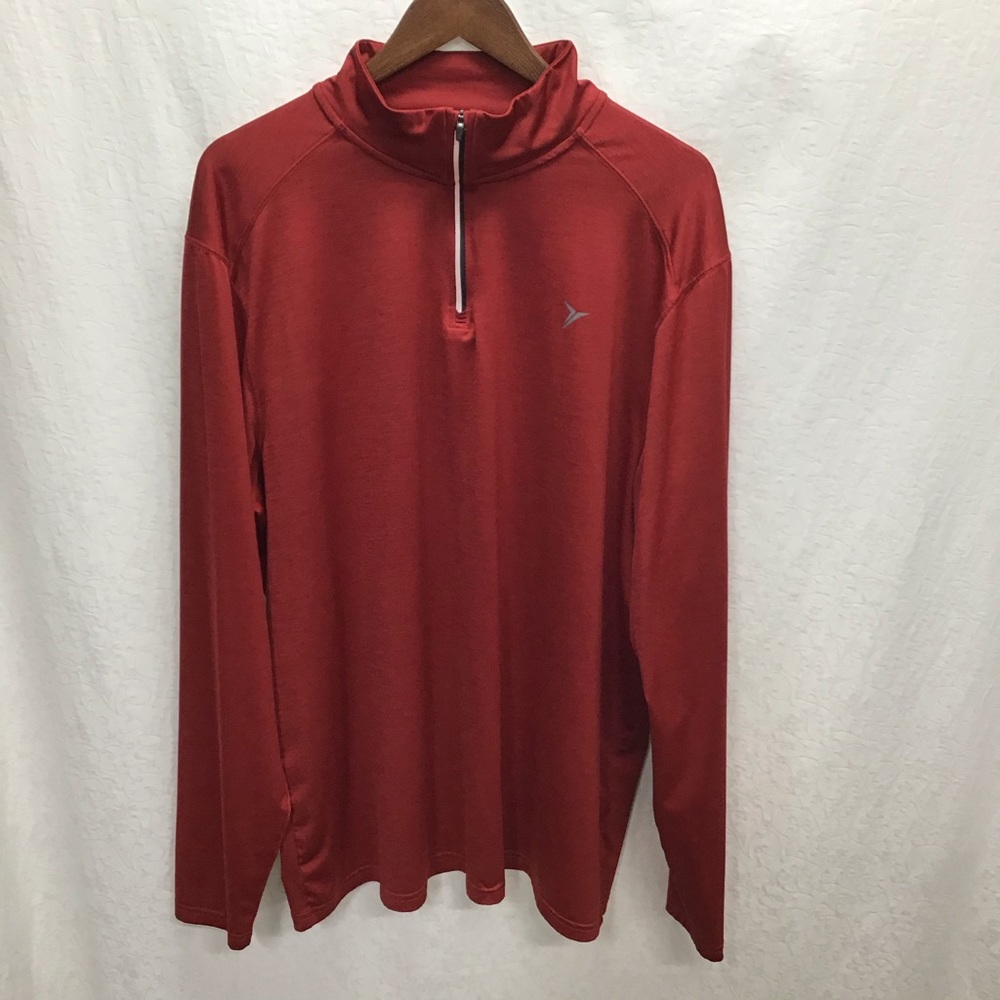 Old Navy Active Go-Dry brick red pullover XXL